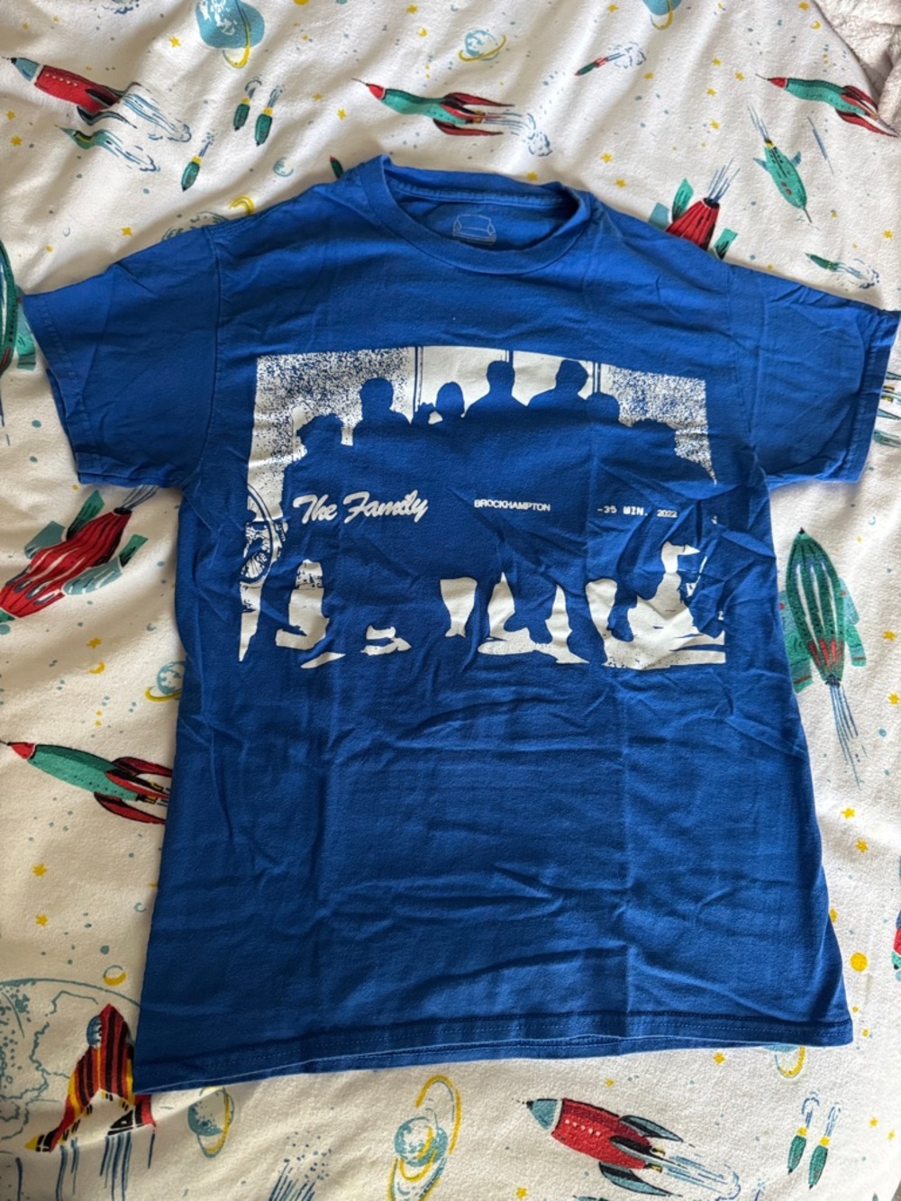 BROCKHAMPTON The Family limited edition blue t-shirt